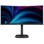 Philips 34B2U3600C 34" Curved USB-C 90W Ultrawide Business Monitor --  3440x1440 -  HDMI / DP 1.4 / USB-C 90W - RJ45 - KVM -- USB Hub - Speakers - Height Adjustable - 100x100 VESA
