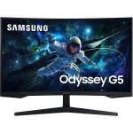 Samsung Odyssey G5 32" QHD 165Hz Curved Gaming Monitor 2560x1440 - 1ms - DisplayPort - HDMI - AMD FreeSync - Flicker Free - 1000R - Tilt Adjustable - 75x75 VESA