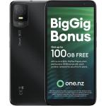 One NZ Smart M23 Smartphone - Black Network Locked to One NZ - Includes MyFlex Prepay SIM Card