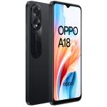 OPPO A18 (2024) Dual SIM Smartphone - 4GB+128GB - Glowing Black 6.56" HD+ Dispaly - MediaTek Helio G85 Chipset - 5000mAh Battery - 2 Year Warranty