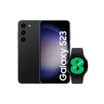 Samsung Galaxy S23 5G Dual SIM Smartphone - 8GB+256GB - Phantom Black Bonus Samsung Galaxy Watch4 40mm (Black) (RRP $399)