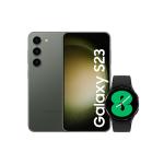 Samsung Galaxy S23 5G Dual SIM Smartphone - 8GB+256GB - Green Bonus Samsung Galaxy Watch4 40mm (Black) (RRP $399)