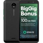 One NZ Smart Green Smartphone - 16GB - Black Network Locked to One NZ - Includes MyFlex Prepay SIM Card