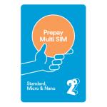 2degrees Standard Prepay Multi SIM card - Standard/Micro/Nano