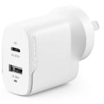 Alogic WCG2X32-ANZ 2X32 Rapid Power 2 Port 32W GaN USB-A + USB-C Charger USB-C (20W) + USB-A (12W)