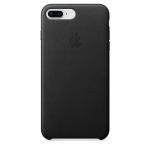 Apple iPhone 8 Plus / 7 Plus Leather Case - Black