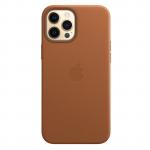 Apple iPhone 12 Pro Max (6.7") Leather Case with MagSafe - Saddle Brown