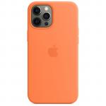 Apple iPhone 12 Pro Max (6.7") Silicone Case with MagSafe - Kumquat
