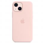 Apple iPhone 13 Silicone Case with MagSafe - Chalk Pink Silky - Soft Touch Finish