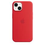 Apple iPhone 14 Silicone Case with MagSafe - (PRODUCT)RED, Silky, Soft-touch finish