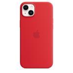 Apple iPhone 14 Plus Silicone Case with MagSafe - (PRODUCT)RED, Silky, Soft-touch finish