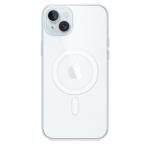 Apple iPhone 15 Plus Clear Case with MagSafe, Thin, light & easy to grip