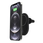 Belkin BoostCharge Magnetic Wireless Car Charger - 10W Mount your iPhone on the vent with this magnetic wireless car charger and experience the convenience of one-handed placement and perfect magnetic alignment every time.