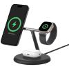 Belkin BoostCharge Pro 3-in-1 Magnetic Wireless Charging Stand with Qi2 15W - Black Belkin BoostCharge Pro 3-in-1 Magnetic Wireless Charging Stand with Qi2 15W - Black