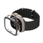 Belkin ScreenForce Apple Watch Ultra/Ultra 2 TemperedCurve Screen Protector with Clear Bumper Case - Clear