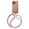 coehl iPhone 16 Pro (6.3") Muse Case - Dusty Nude Magsafe Compatible, Textured Leatherette Exterior,Shock-Absorbing Protection with Raised Camera Lens Bezel, Includes Matching Lanyard Strap coehl iPhone 16 Pro (6.3") Muse Case - Dusty Nude Magsafe Compatible, Textured Leatherette Exterior,Shock-Absorbing Protection with Raised Camera Lens Bezel, Includes Matching Lanyard Strap