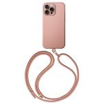 coehl iPhone 16 Pro Max (6.9") Creme Case - Ballet Pink Magsafe Compatible, Soft, Smooth Exterior that Reduces Fingerprints, Smudges and Dust Adhesion, Includes Matching Lanyard Strap