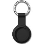 Silicone Key Ring for AirTag - Black