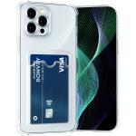 iPhone 14 Pro Fashion Case - Clear Card Slot - TPU