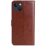 iPhone 11 Flip Wallet Case - Brown, 3 Card Slots, Cash Compartment, Magnetic Clip