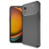 Galaxy Xcover 7 5G Carbon Fibre Rugged Case - Black Ultra Slim - Anti-Stretch - Soft TPU Protective Shell Cover Galaxy Xcover 7 5G Carbon Fibre Rugged Case - Black Ultra Slim - Anti-Stretch - Soft TPU Protective Shell Cover