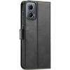 Motorola Moto G04 (2024) Flip Wallet Case - Black 3 Card Slots - Cash Compartment - Magnetic Clip Motorola Moto G04 (2024) Flip Wallet Case - Black 3 Card Slots - Cash Compartment - Magnetic Clip