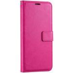 Galaxy S25 (2025) Flip Wallet Case - Pink 3 Card Slots - Cash Compartment - Magnetic Clip