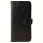 Galaxy S25 Ultra (2025) Flip Wallet Case - Black 3 Card Slots - Cash Compartment - Magnetic Clip