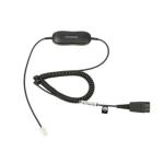Jabra GN1200 Headset Cable Audio Enhancer Smart Cord - Cable length 2.01 m - 1 x Quick Disconnect - 1 x RJ-10