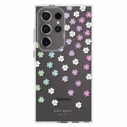 Kate Spade New York Galaxy S24 Ultra 5G Protective Hardshell Case - Scattered Flowers
