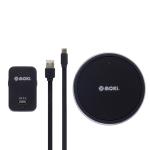 Moki ChargePad ACC-MCPQI Rapid Wireless Charger - 10W - Black