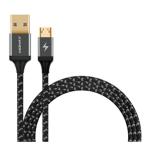 Momax GO Link 1.2m Reversible Micro USB to USB-A Cable, Black. Durable design, Support smartphones 2.1A Fast Charging.