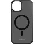 Momax iPhone 14 Pro (6.1") Hybrid Magnetic Case - Black Metal Ring Camera Protection - MagSafe Compatible - Light & Fit - 360 Degree Protection 4-Side Protection