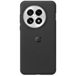 OnePlus 13 Sandstone Magnetic Case - Black - - Built-in Magnetic Ring for Wireless Magnetic Charging & Magnetic Phone Accessories, Full-Wrap Design