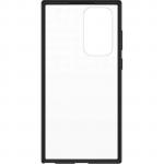 OtterBox React Series Case - Black Crystal Galaxy S22 Ultra 5G (Clear/Black)