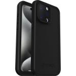 OtterBox iPhone 15 Pro Max (6.7") Fre Series MagSafe Case - Black Waterproof (IP68) - Shockproof - Dirt Proof - Sleek & Slim Protective Case with Built in Screen Protector - 5X Tested to Military Standard