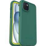 OtterBox iPhone 15 Plus (6.7") Fre Series MagSafe Case - Pine Green Waterproof (IP68) - Shockproof - Dirtproof - Sleek & Slim Protective Case with Built in Screen Protector - 5X Tested to Military Standard