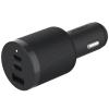 OtterBox Premium Pro Triple Port Car Charger - 72W GaN, 2 X 30W USB-C, 1 X 12W USB-A OtterBox Premium Pro Triple Port Car Charger - 72W GaN, 2 X 30W USB-C, 1 X 12W USB-A