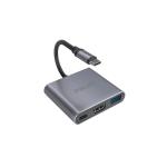 PHILEX PHT-9005 3-in-1 USB-C Hub USB-C 3.0 ports, 100W Power Delivery pass-through, High-definition: By HDMI