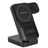 RockRose AirWave III 3-in-1 Foldable Wireless Charger For iPhone/ Airpods/ Apple Watch With Digital Timer & Clock RockRose AirWave III 3-in-1 Foldable Wireless Charger For iPhone/ Airpods/ Apple Watch With Digital Timer & Clock