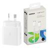 Samsung 25W USB-C PD Fast Charging GaN Wall Charger - White With Momax 1-Link Flow 100W 3M USB-C To USB-C PD Fast Charging Cable White - Support Samsung Super Fast Charge & iPhone PD Fast Charging Samsung 25W USB-C PD Fast Charging GaN Wall Charger - White With Momax 1-Link Flow 100W 3M USB-C To USB-C PD Fast Charging Cable White - Support Samsung Super Fast Charge & iPhone PD Fast Charging