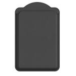 Samsung Magnetic Card Wallet for Phones - Black PU Leather - Compatible with Galaxy S25 Series Magnetic Cases or iPhone 12 & later model
