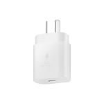 Samsung 25W USB-C PD Fast Charging Wall Charger - White, Super Fast Charge Galaxy S22, Fold3, Flip3, S21/S20 series, Note 20/10 Series, A72 /A71/A52