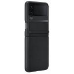 Samsung Galaxy Z Flip4 5G Flap Leather Cover - Black