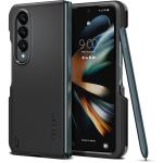 Spigen Galaxy Z Fold4 5G Thin Fit Case - Black, Exact-Fit, Light weight, Scratches-resistance, Premium Matte Finish Coating Hard Case, ACS05099
