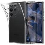 Spigen Galaxy S23 Ultra 5G Liquid Crystal Case - Crystal Clear ULTRA-THIN - Premium TPU Super Lightweight - Exact Fit - Absolutely NO Bulkiness Soft Case