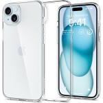 Spigen iPhone 15 Plus (6.7") Liquid Crystal Case - Crystal Clear ULTRA-THIN - Premium TPU Super Lightweight - Exact Fit - Absolutely NO Bulkiness Soft Case