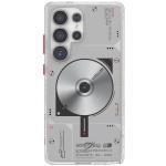 skinarma Galaxy S25 Ultra Nova Mag-Charge Case - Clear Compatible with Magnetic Charging - Raised 360 Screen Edges & Camera Lens Guard