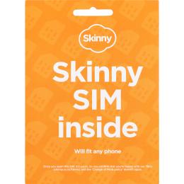 Skinny Mobile Prepay SIM Card - Standard/Micro/Nano