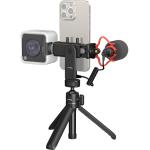 SmallRig Smartphone Vlog Tripod Kit VK-50 Advanced Version - Combines the functions of a tripod and selfie stick. Compact and portable
